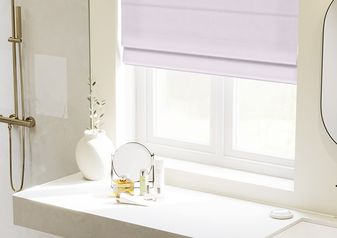 Windermere, Mauve - Twist&Fit Roman Blind - Image 5